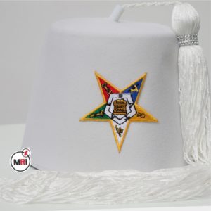 OES White Fez